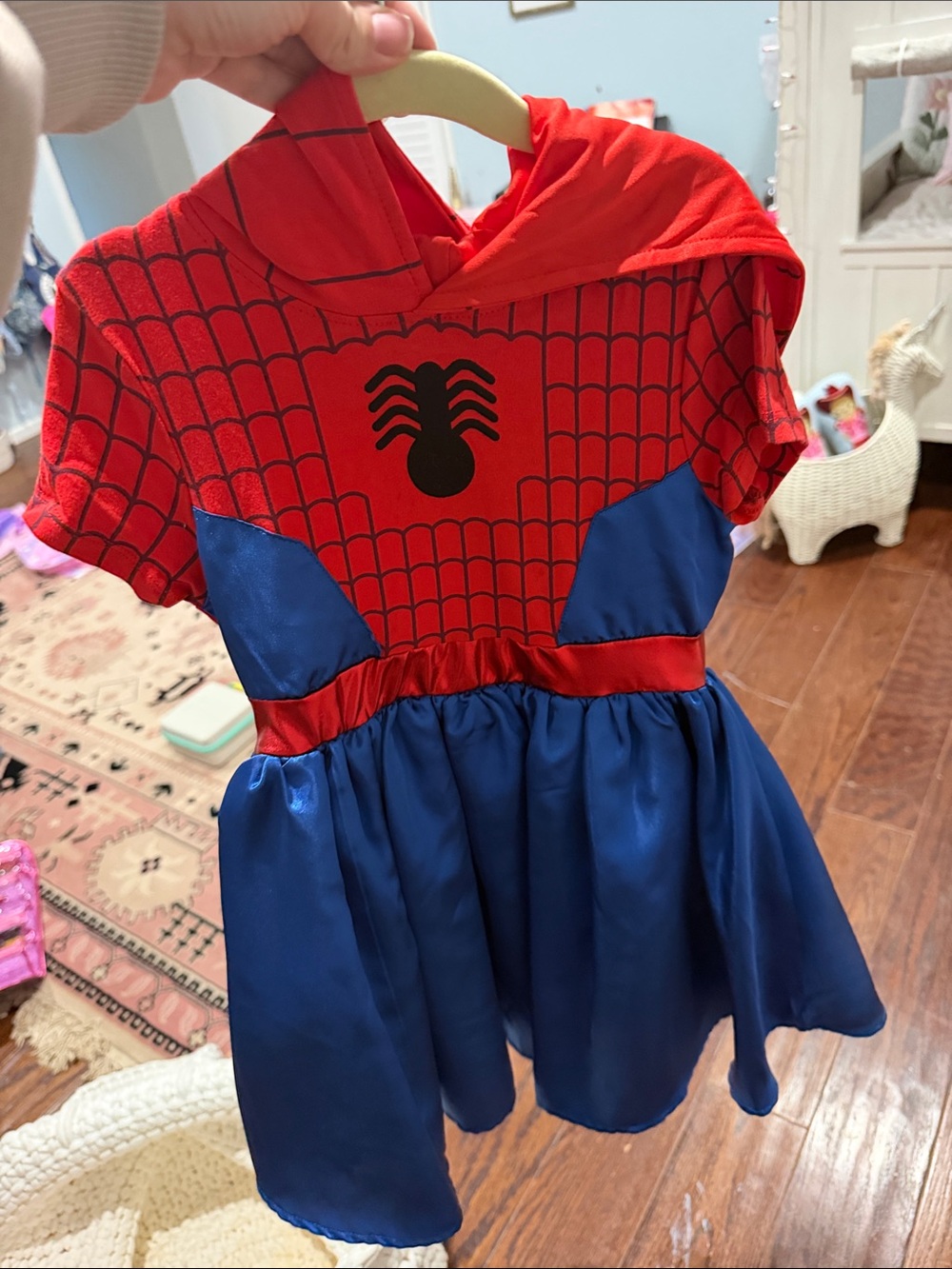 Marvel Red and Blue Spider-Girl Costume Dress